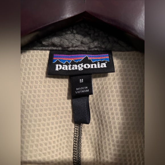 Patagonia Retro X Fleece Men’s Vest Medium Industrial Green Deep Pile - Picture 3 of 6